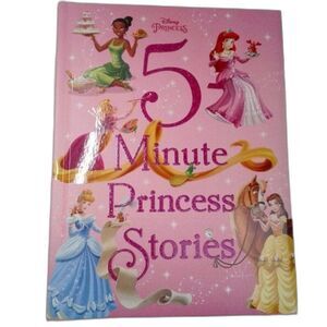 Disney Princess 5 Minute Princess Stories - Like New Condition